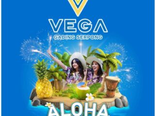 Perayaan tahun Baru mengusung tema "ALOHA" di Vega Hotel Gading Serpong