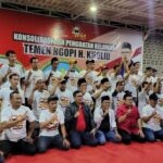 Relawan Teman Ngopi Komit Menangkan Cabup dan Cagup No.1