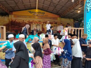 Yayasan Yatim Piatu Satu Benih menggelar acara Buka Bersama dan Santunan Dhuafa serta Anak Yatim pada Senin, 10 Maret 2025