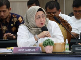 Wabup Intan Hadiri Rakor Inflasi Daerah Se- Provinsi Banten Tahun 2025