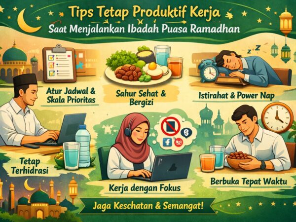 Tips Tetap Produktif Kerja Saat Menjalankan Ibadah Puasa Ramadhan