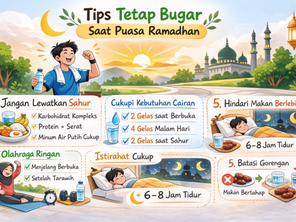 Tips Tetap Bugar Saat Puasa Ramadhan
