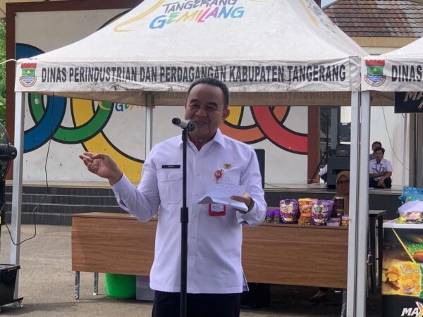 Sekda Soma Atmaja Resmi Buka Bazar Ramadan 1447 H di Gerai Tangerang Gemilang