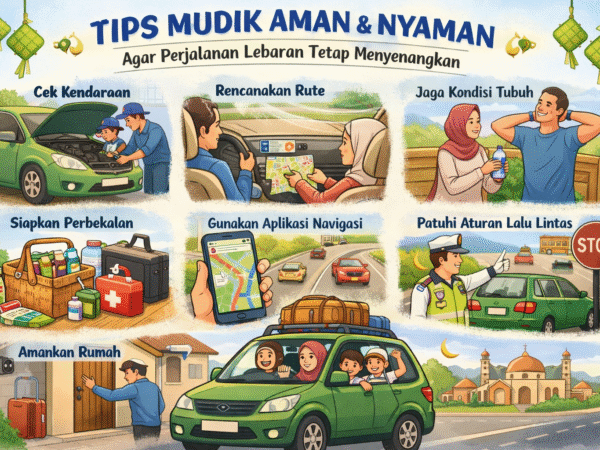 Tips Mudik Aman dan Nyaman Agar Perjalanan Lebaran Tetap Menyenangkan